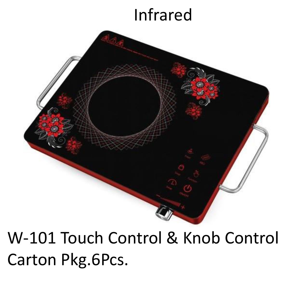 Infrared Cooker W-101 Touch Control & Knob Control