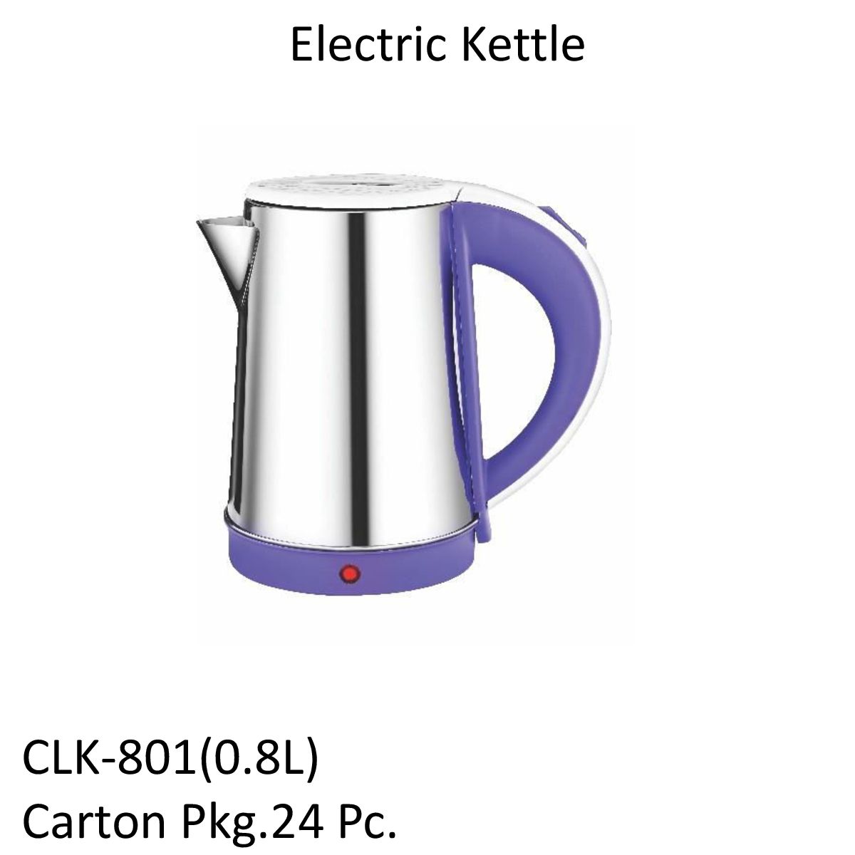 Electric Kettle CLK-801 (0.8L)