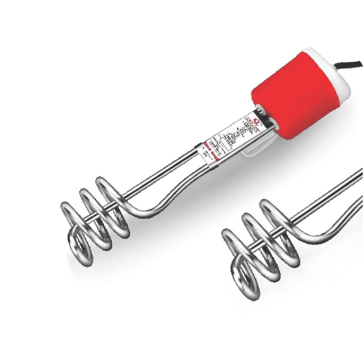 Electric Immersion Heater Rod (Standard Single Coil – Red Handle)